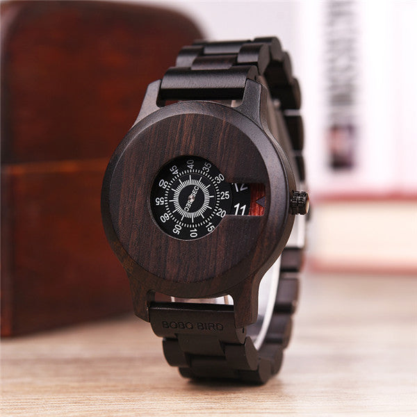 Bamboo wood watch