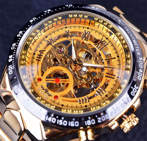 Hollow Automatic Mechanical Watch