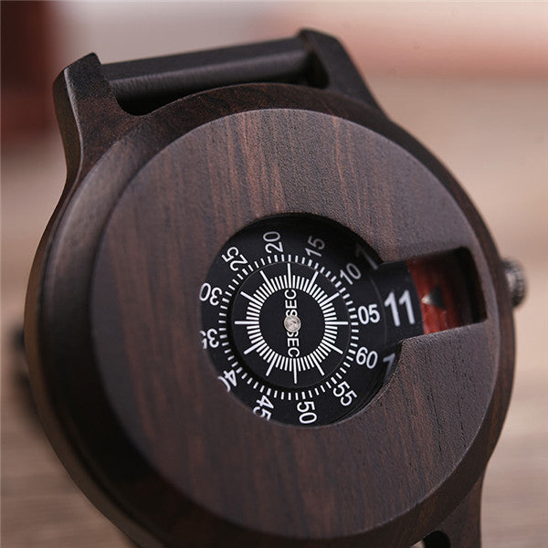 Bamboo wood watch